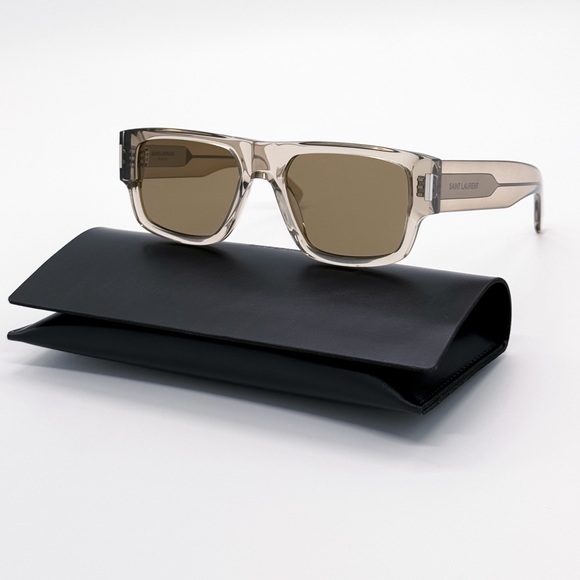 Saint Laurent Accessories - NEW SAINT LAURENT SL659 004 BEIGE BROWN UNISEX SUNGLASSES SAINT LAURENT SL 659